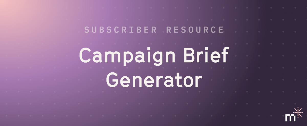 Campaign Brief Generator