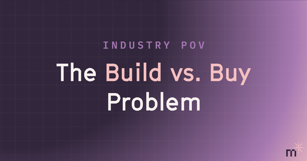 You Don't Have a Productivity Problem. You Have a Build vs. Buy Problem.